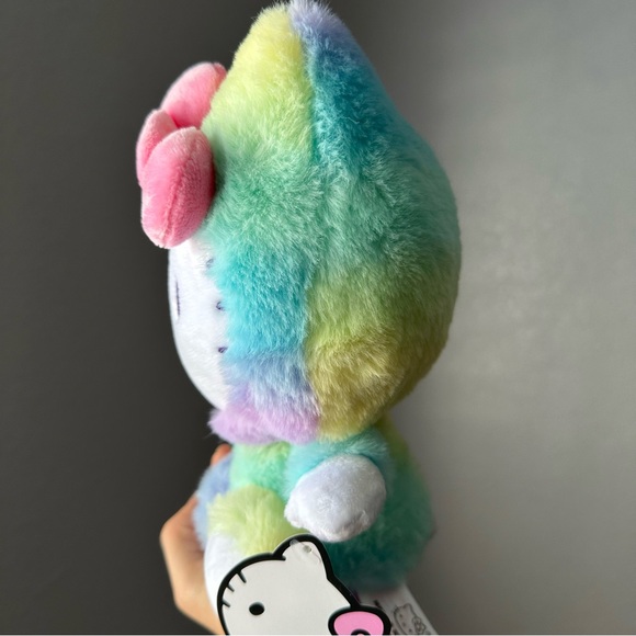 9” Hello Kitty Plush Rainbow Sherbet NWT - Picture 3 of 6